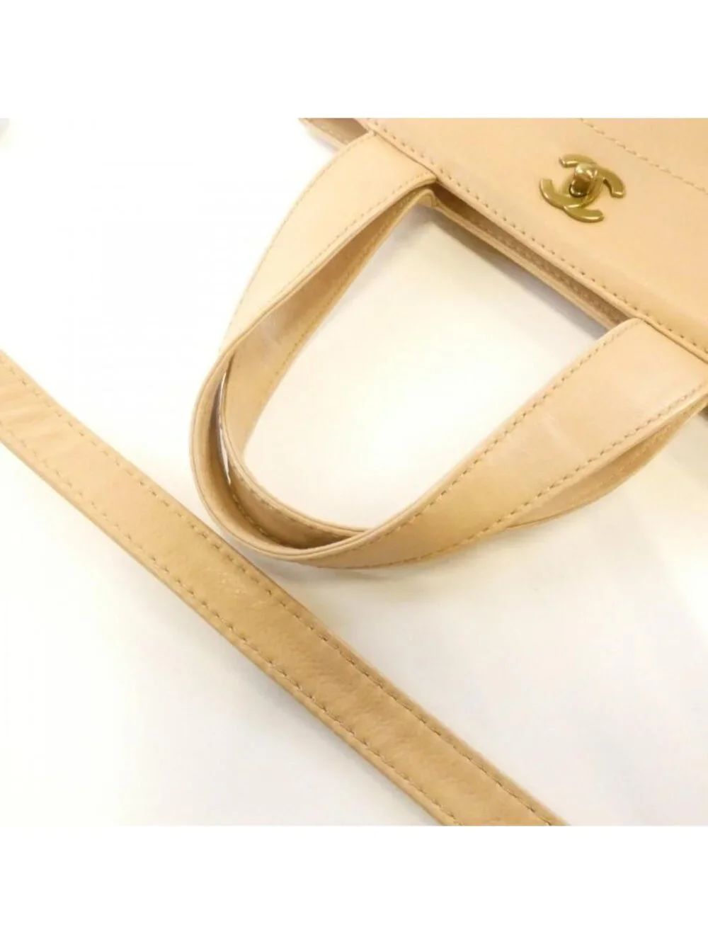 Chanel Bag Handbag Beige